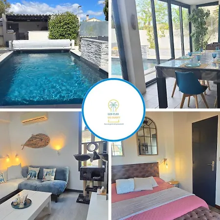 Le Havre De Paix - Maison Familiale Avec Piscine Et Climatisation Villa *